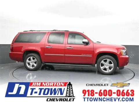 Red 2014 Chevrolet Suburban 1500 LTZ for sale in Tulsa, OK