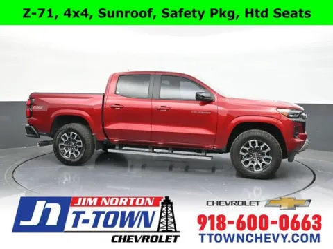 Red 2024 Chevrolet Colorado Z71 for sale in Tulsa, OK