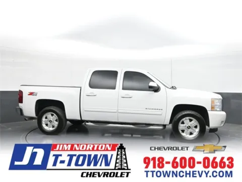 White 2011 Chevrolet Silverado 1500 LTZ for sale in Tulsa, OK