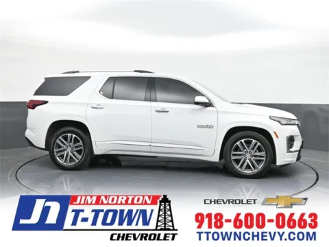 White 2023 Chevrolet Traverse High Country for sale in Tulsa, OK