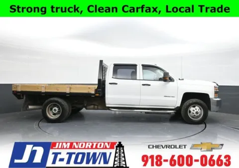 White 2015 Chevrolet Silverado 3500HD Work Truck for sale in Tulsa, OK