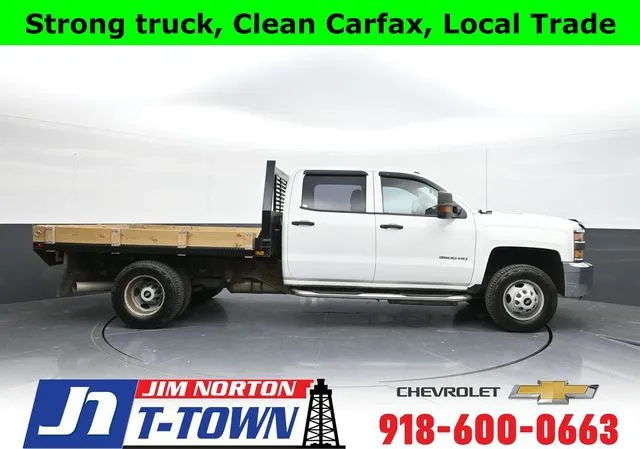 White 2015 Chevrolet Silverado 3500HD Work Truck for sale in Tulsa, OK