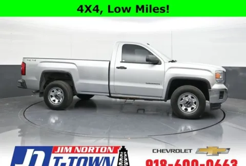 Silver 2015 GMC Sierra 1500 for sale in Tulsa, OK