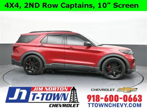 Red 2020 Ford Explorer ST for sale in Tulsa, OK