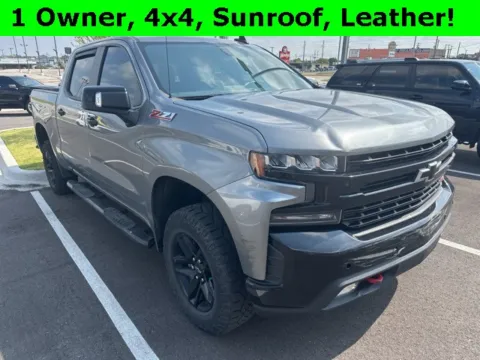 Gray 2022 Chevrolet Silverado 1500 LTD LT Trail Boss for sale in Tulsa, OK