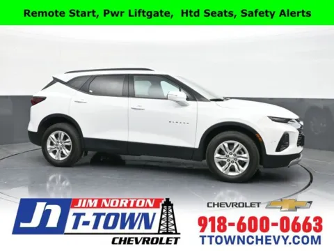 White 2022 Chevrolet Blazer LT for sale in Tulsa, OK