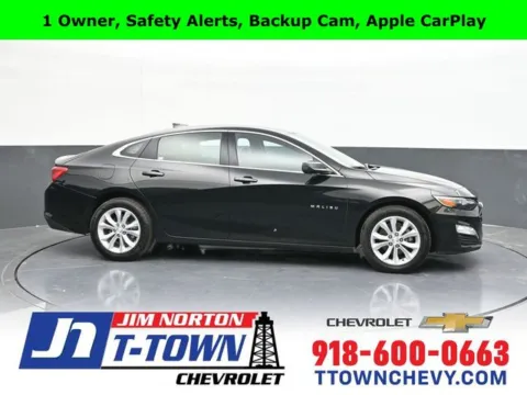 Black 2023 Chevrolet Malibu LT for sale in Tulsa, OK