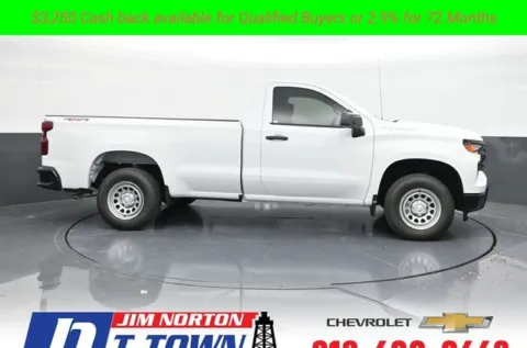 White 2025 Chevrolet Silverado 1500 WT for sale in Tulsa, OK