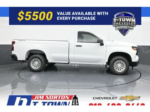 White 2025 Chevrolet Silverado 1500 WT for sale in Tulsa, OK