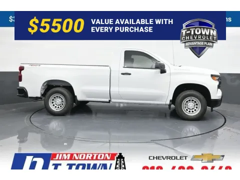 White 2025 Chevrolet Silverado 1500 WT for sale in Tulsa, OK