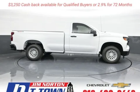 White 2025 Chevrolet Silverado 1500 WT for sale in Tulsa, OK