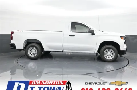 White 2025 Chevrolet Silverado 1500 WT for sale in Tulsa, OK