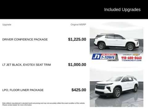 More photos of 2026 Chevrolet Traverse LT at Jim Norton T-Town Chevrolet, OK