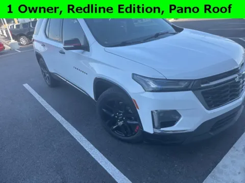 White 2022 Chevrolet Traverse Premier for sale in Tulsa, OK