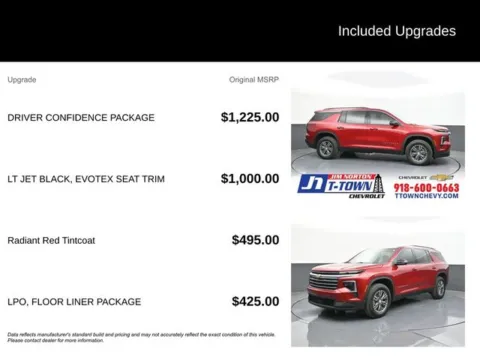 More photos of 2026 Chevrolet Traverse LT at Jim Norton T-Town Chevrolet, OK