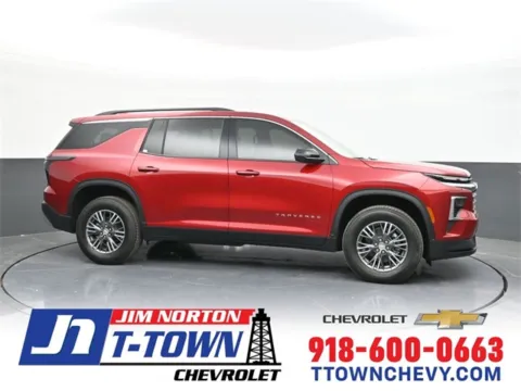 Red 2026 Chevrolet Traverse LT for sale in Tulsa, OK