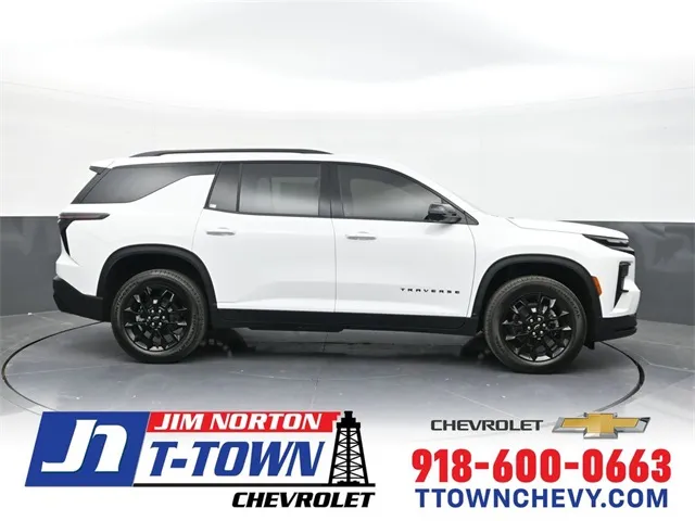 White 2026 Chevrolet Traverse LT for sale in Tulsa, OK