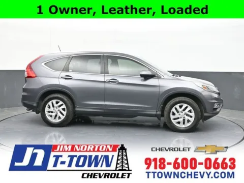 Black 2016 Honda CR-V EX-L for sale in Tulsa, OK