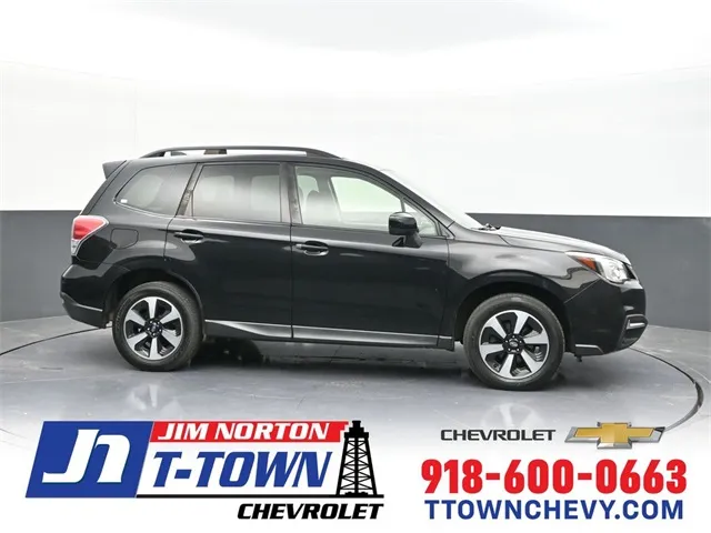 Black 2017 Subaru Forester 2.5i Premium for sale in Tulsa, OK