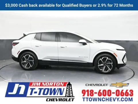 White 2025 Chevrolet Equinox EV LT for sale in Tulsa, OK