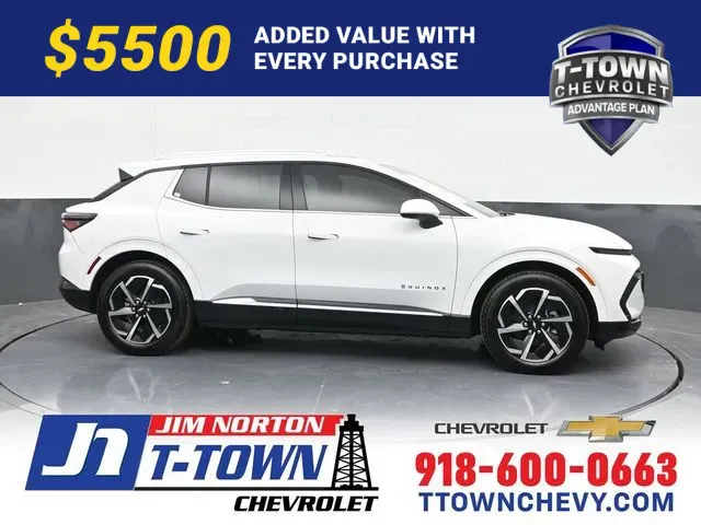 White 2025 Chevrolet Equinox EV LT for sale in Tulsa, OK