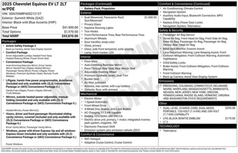 Photos of 2025 Chevrolet Equinox EV LT for sale in Tulsa, OK at Jim Norton T-Town Chevrolet