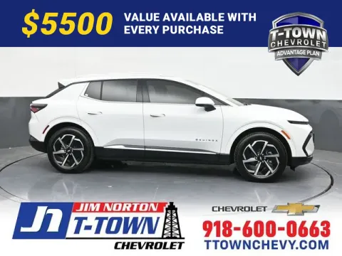 White 2025 Chevrolet Equinox EV LT for sale in Tulsa, OK