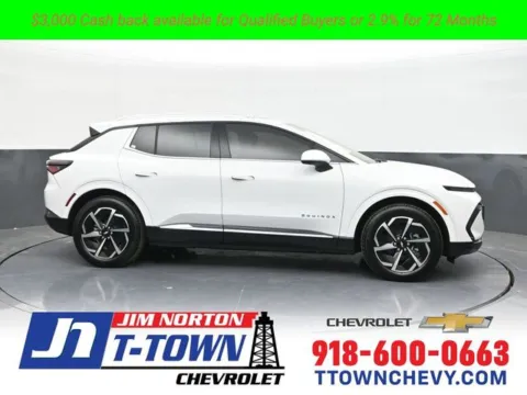 White 2025 Chevrolet Equinox EV LT for sale in Tulsa, OK