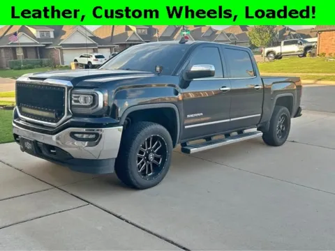 Black 2017 GMC Sierra 1500 SLT for sale in Tulsa, OK