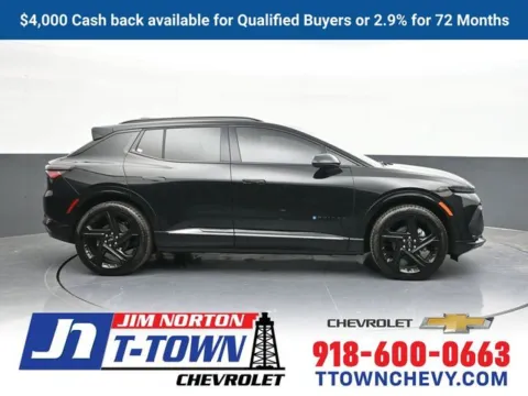 Black 2025 Chevrolet Equinox EV RS for sale in Tulsa, OK
