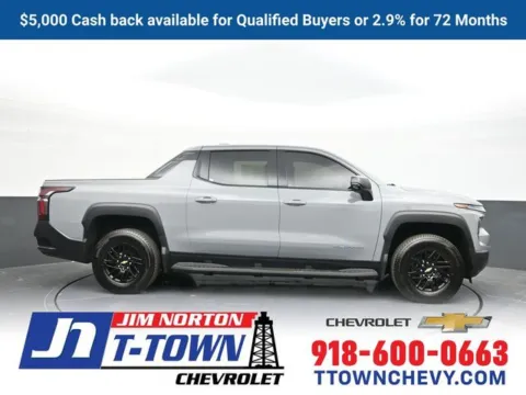 Gray 2025 Chevrolet Silverado EV LT for sale in Tulsa, OK