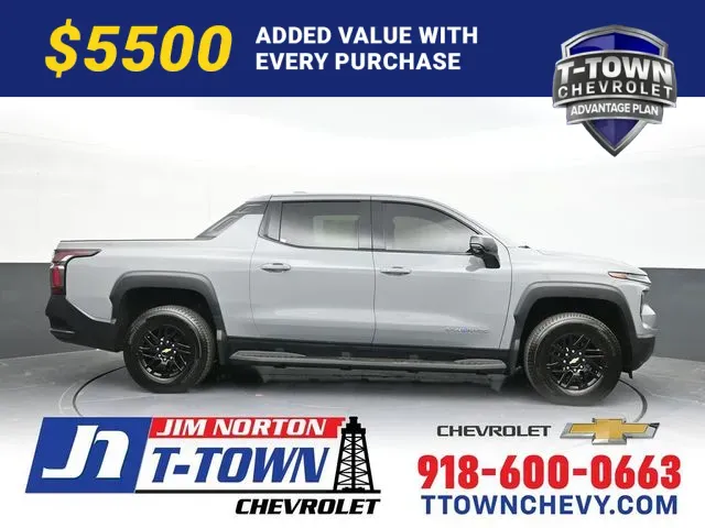 Gray 2025 Chevrolet Silverado EV LT for sale in Tulsa, OK