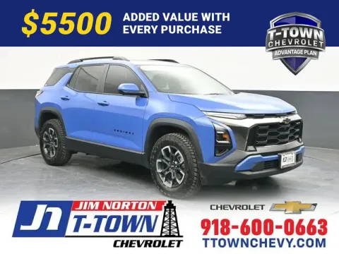 Blue 2025 Chevrolet Equinox ACTIV for sale in Tulsa, OK