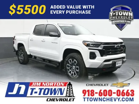 White 2025 Chevrolet Colorado Z71 for sale in Tulsa, OK
