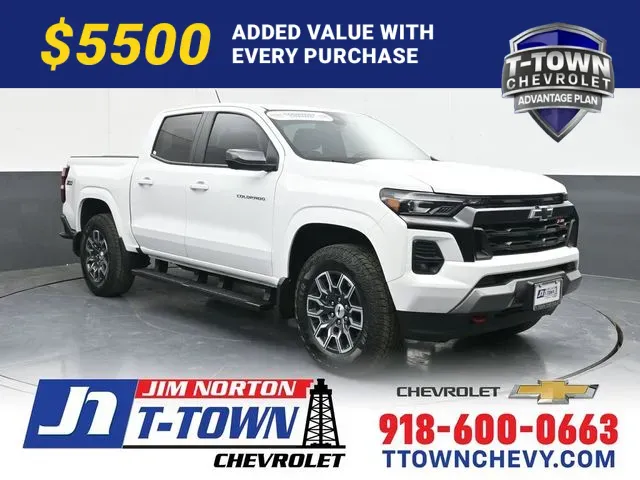 White 2025 Chevrolet Colorado Z71 for sale in Tulsa, OK