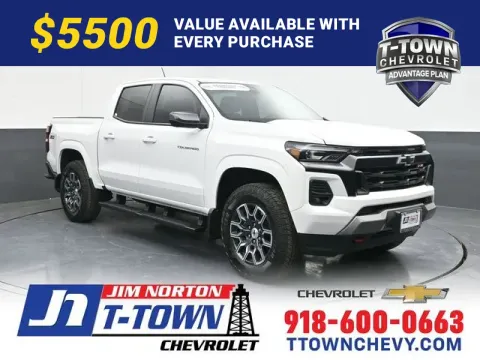 White 2025 Chevrolet Colorado Z71 for sale in Tulsa, OK