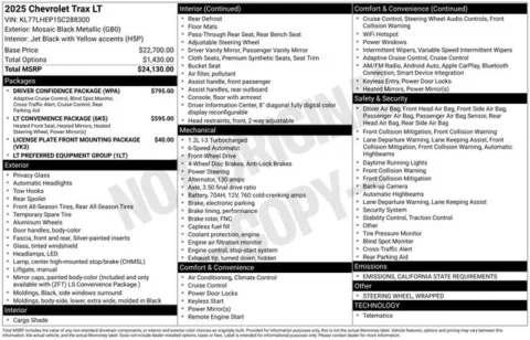 More photos of 2025 Chevrolet Trax LT at Jim Norton T-Town Chevrolet, OK