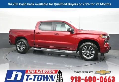 Red 2025 Chevrolet Silverado 1500 RST for sale in Tulsa, OK