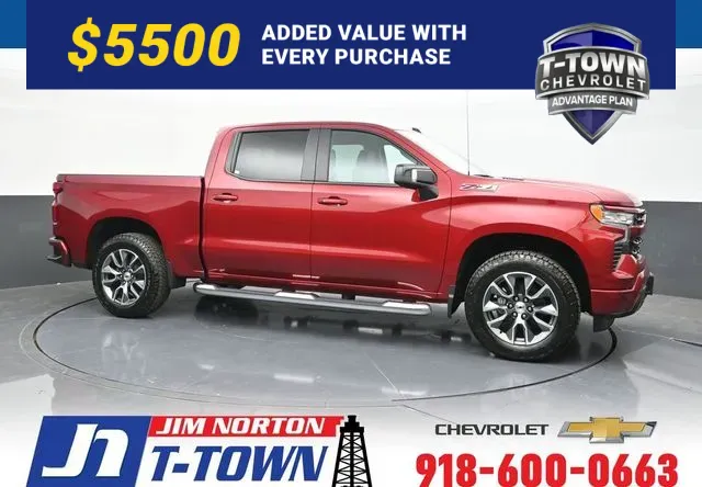 Red 2025 Chevrolet Silverado 1500 RST for sale in Tulsa, OK