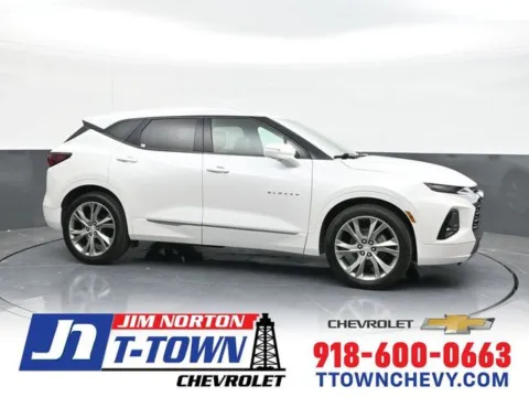 White 2020 Chevrolet Blazer Premier for sale in Tulsa, OK