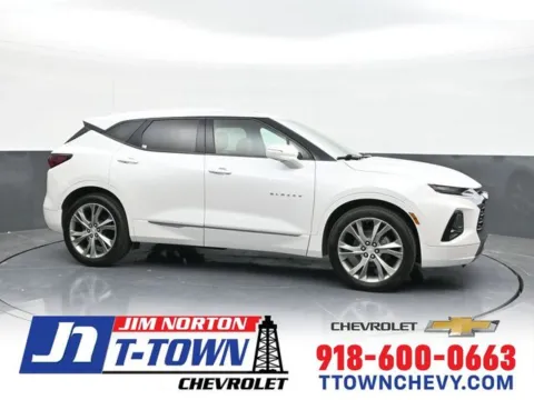 White 2020 Chevrolet Blazer Premier for sale in Tulsa, OK