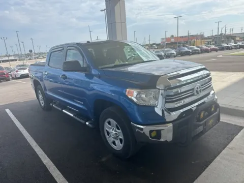 Blue 2017 Toyota Tundra SR5 for sale in Tulsa, OK