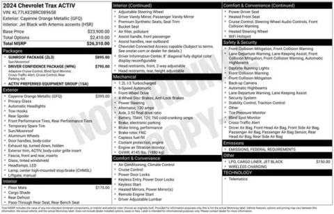 More photos of 2024 Chevrolet Trax ACTIV at Jim Norton T-Town Chevrolet, OK