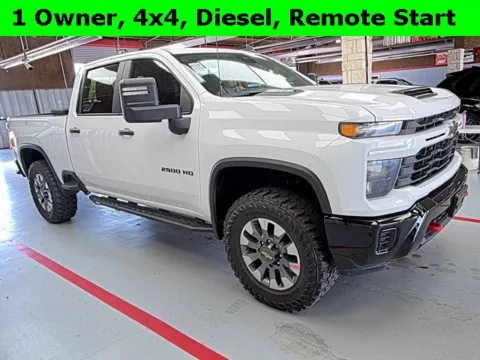 White 2024 Chevrolet Silverado 2500HD Custom for sale in Tulsa, OK