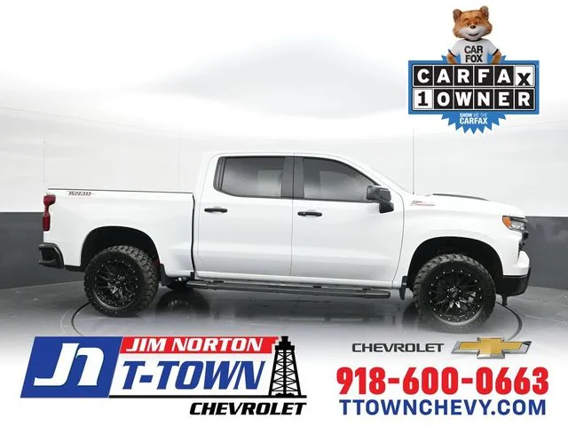 White 2024 Chevrolet Silverado 1500 LT Trail Boss for sale in Tulsa, OK