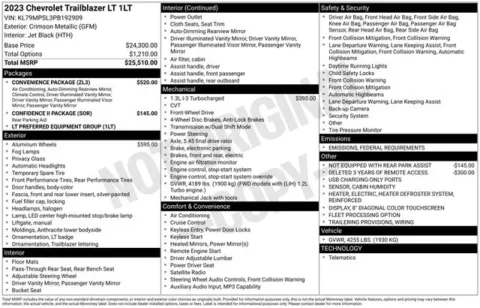 Another view of 2023 Chevrolet TrailBlazer LT for sale in Tulsa, OK at Jim Norton T-Town Chevrolet