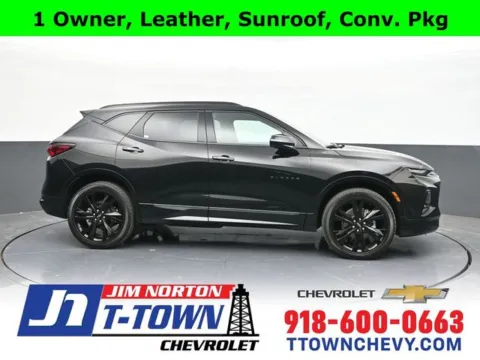 Black 2022 Chevrolet Blazer RS for sale in Tulsa, OK