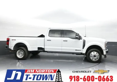 White 2025 Ford F-450SD Lariat for sale in Tulsa, OK