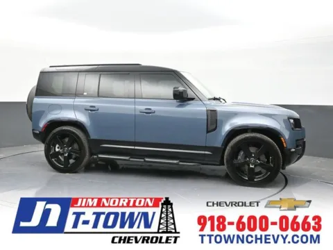 Gray 2025 Land Rover Defender 110 X-Dynamic SE for sale in Tulsa, OK