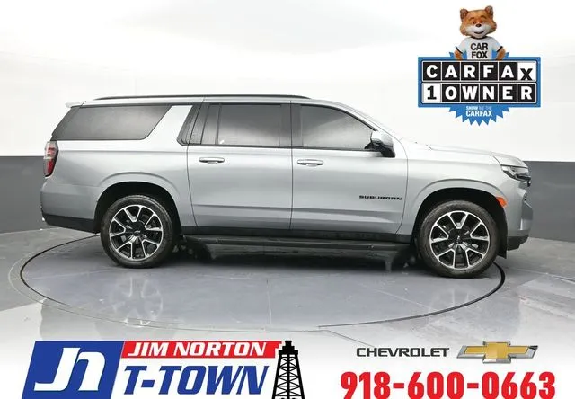Gray 2023 Chevrolet Suburban RST for sale in Tulsa, OK